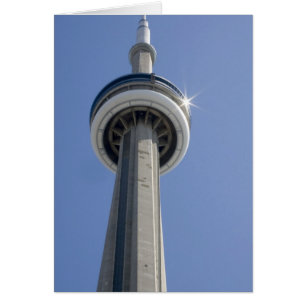 Canada, Ontario, Toronto. Top of CN Tower with