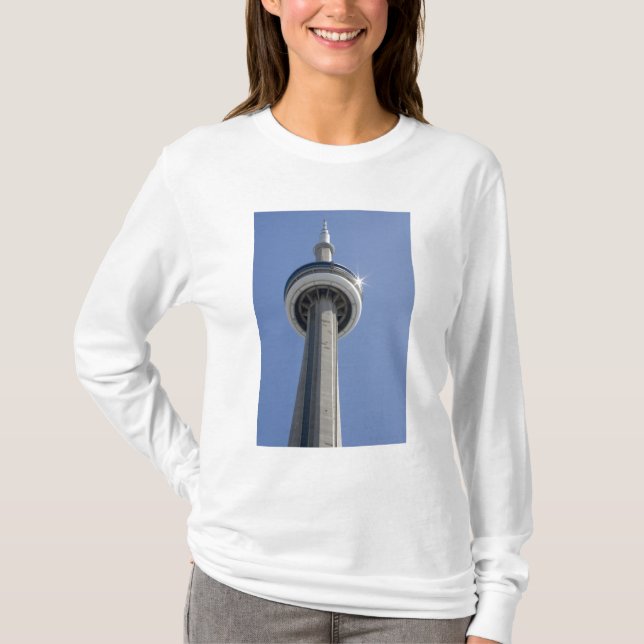 Canada, Ontario, Toronto. Top of CN Tower with (Front)