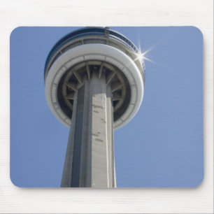 Canada, Ontario, Toronto. Top of CN Tower with Mouse Mat