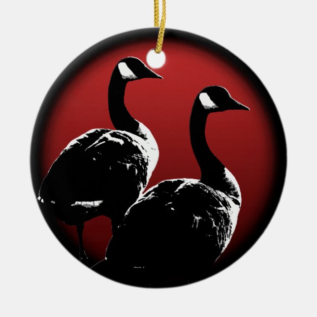 Canada Ornament Personalised Canada Goose Souvenir (Front)