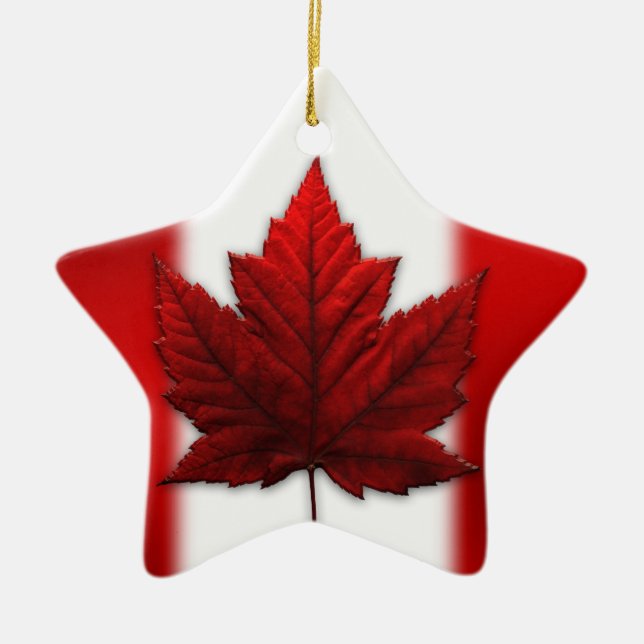 Canada Ornament Souvenir Personalised Canada Gift (Front)