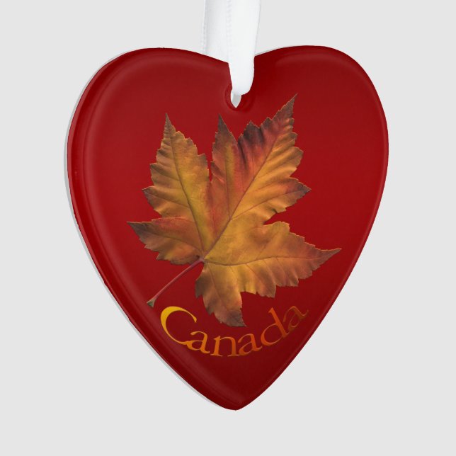 Canada Ornament Souvenir Personalised Canada Gifts (Front)