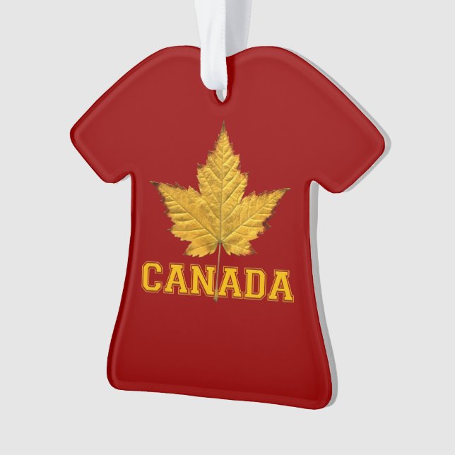 Canada Ornament Souvenir Personalised Canada Gifts (Front)