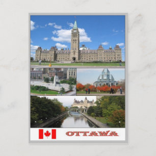 Canada - Ottawa - Mosaic - Postcard