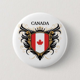 Canada [personalise] 6 cm round badge