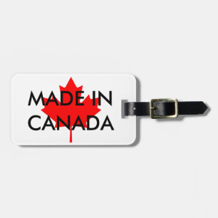 CANADA Personalised Luggage Tag