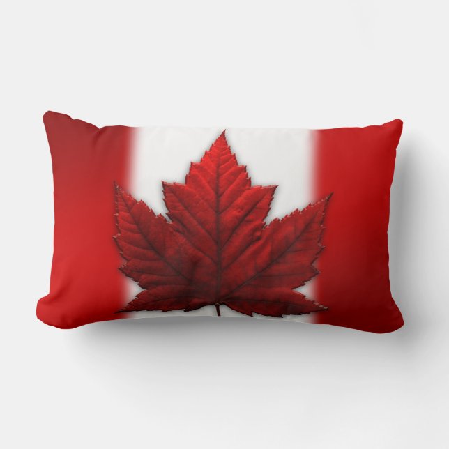 Canada Pillow Canadian Flag Souvenir Pillow (Front)