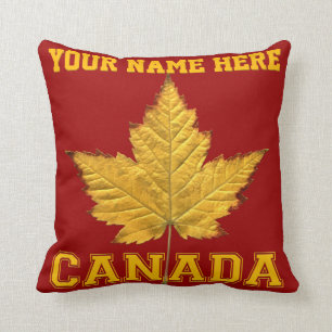 Canada Pillow Gold Canada Team Souvenir Pillow