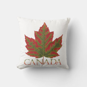 Canada Pillow Personalise Canada Maple Leaf Pillow