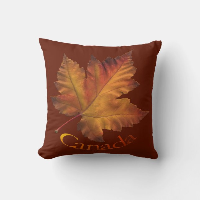 Canada Pillow Personalised Canada Souvenir Pillow (Front)