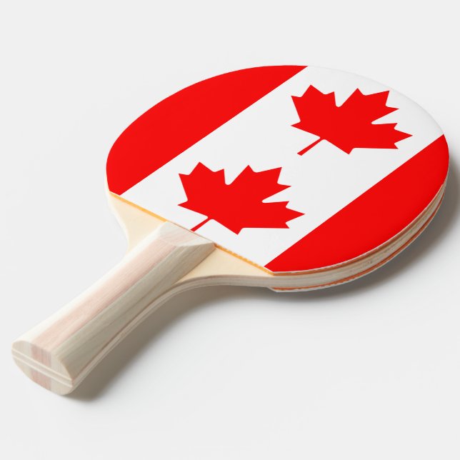 CANADA PING PONG PADDLE (Front Angle)