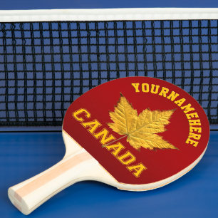 Canada Ping Pong Paddle Varsity Canada Personalise