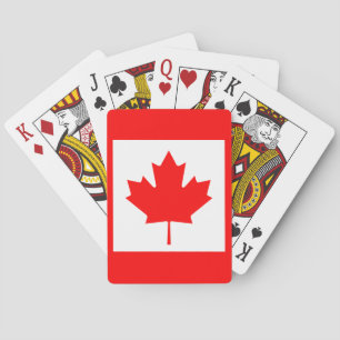 canada playing cards