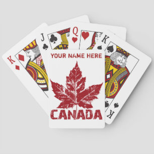 Canada Playing Cards Canada Custom Souvenir Cards