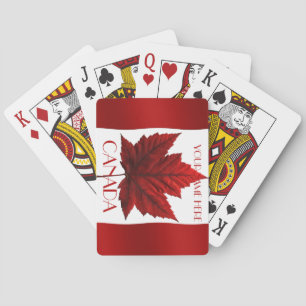 Canada Playing Cards Canada Flag Souvenir Cards