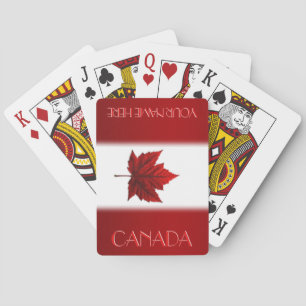 Canada Playing Cards Canada Flag Souvenir Cards