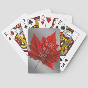 Canada Playing Cards Strong & Free Cards Customise