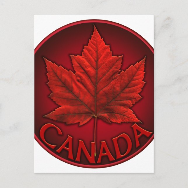 Canada Postcards Custom Canada Souvenir Postcards (Front)