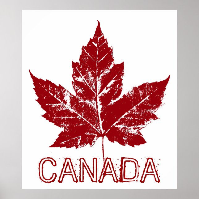 Canada Poster Canada Maple Leaf Souvenir Print (Front)