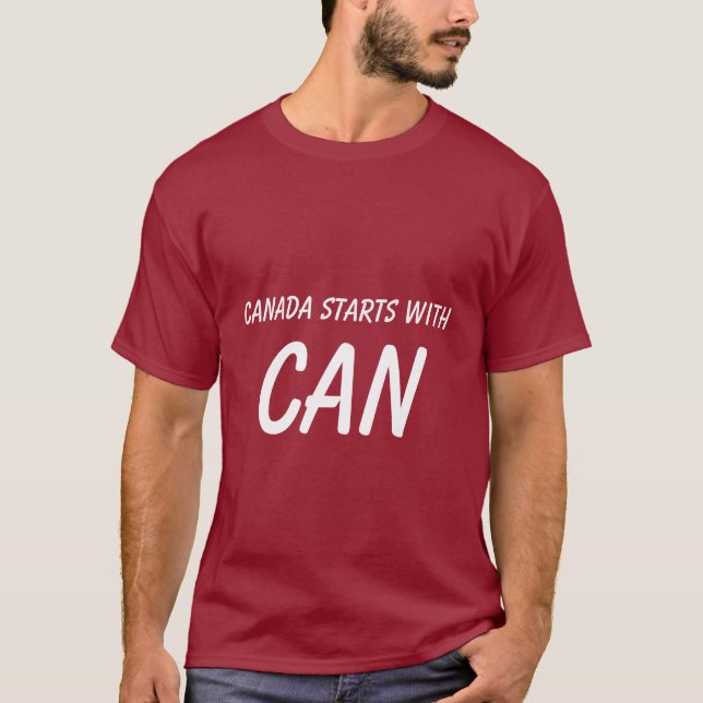 Canada pride shirt (Front)