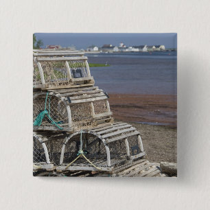 Canada, Prince Edward Island, Rustico. Lobster 15 Cm Square Badge