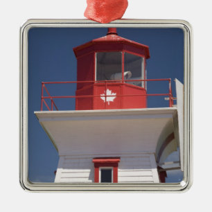 Canada, Prince Edward Island, Victoria. Metal Tree Decoration