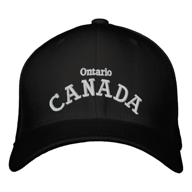 Canada Provinces - Embroidered Hat (Front)