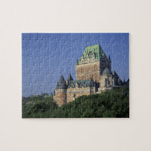 Canada, Quebec City.  Chateau Frontenac. Jigsaw Puzzle