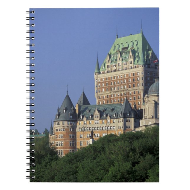 Canada, Quebec City.  Chateau Frontenac. Notebook (Front)