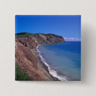 Canada, Quebec, Magdalen Islands, Cap Alright 2 15 Cm Square Badge