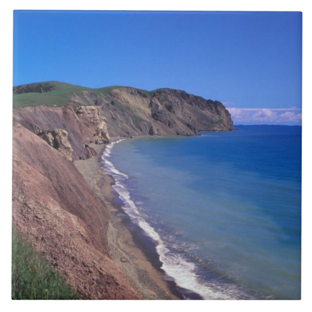 Canada, Quebec, Magdalen Islands, Cap Alright 2 Tile (Front)