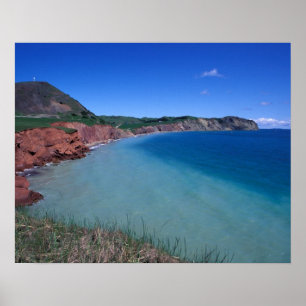 Canada, Quebec, Magdalen Islands, Cap Alright Poster