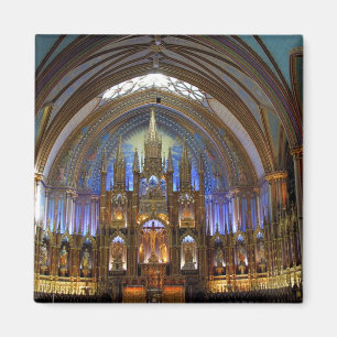 Canada,  Quebec,  Montreal. Interior of Notre 2 Magnet