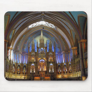 Canada, Quebec, Montreal. Interior of Notre 2 Mouse Mat