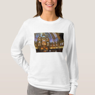 Canada,  Quebec,  Montreal. Interior of Notre T-Shirt