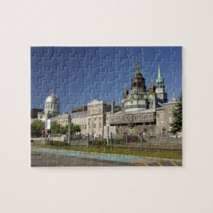 Canada,  Quebec,  Montreal. Old Montreal Jigsaw Puzzle