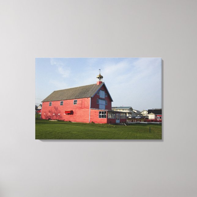 Canada,  Quebec,  Perce. IMAGE RESTRICTED: Not Canvas Print (Front)