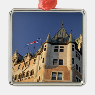 Canada,  Quebec,  Quebec City. Fairmont Chateau Metal Tree Decoration