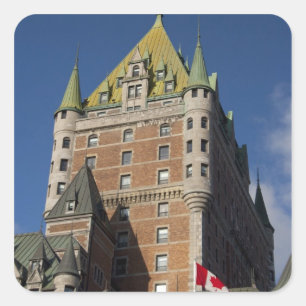 Canada, Quebec, Quebec City. Fairmont Chateau Square Sticker