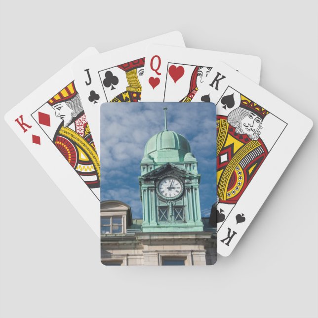 Canada, Quebec, Quebec City. Port Authority Playing Cards (Back)