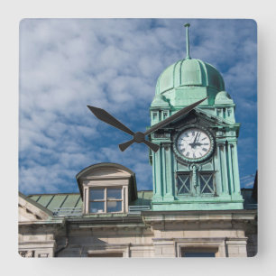 Canada, Quebec, Quebec City. Port Authority Square Wall Clock