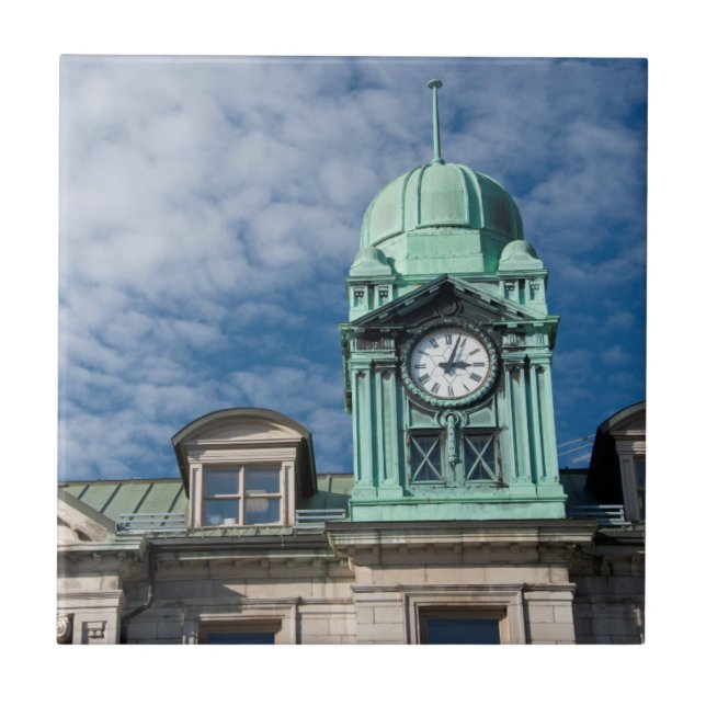Canada, Quebec, Quebec City. Port Authority Tile (Front)