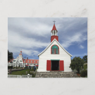Canada,  Quebec,  Tadoussac. Petite Chapelle, Postcard