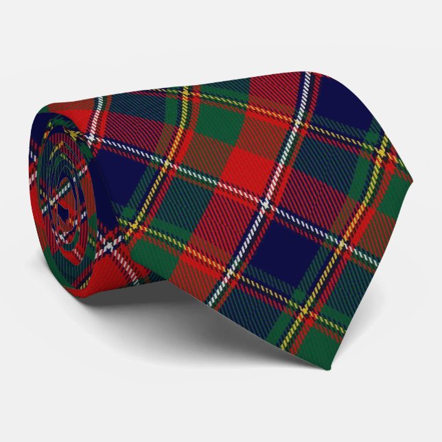Canada - Quebec Tartan Tie (Rolled)