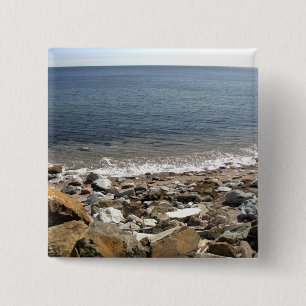 Canada, Quebec. VIA Rail Canada train The 15 Cm Square Badge