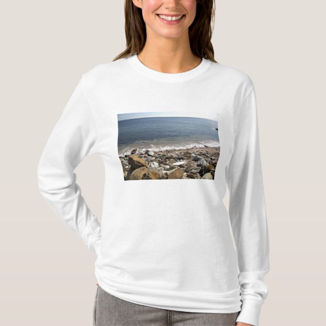 Canada, Quebec. VIA Rail Canada train The T-Shirt (Front)