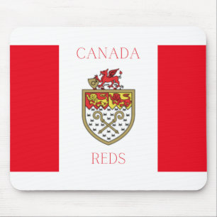 Canada Reds Wrexham FC Postcard Mouse Mat