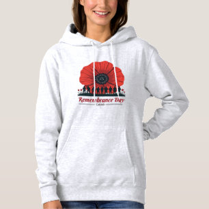Canada Remembrance Day – Honouring Veterans Hoodie