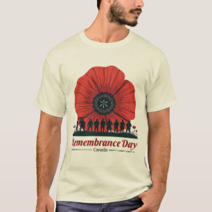 Canada Remembrance Day – Honouring Veterans T-Shirt