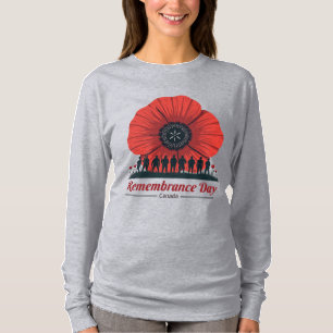 Canada Remembrance Day – Honouring Veterans T-Shirt